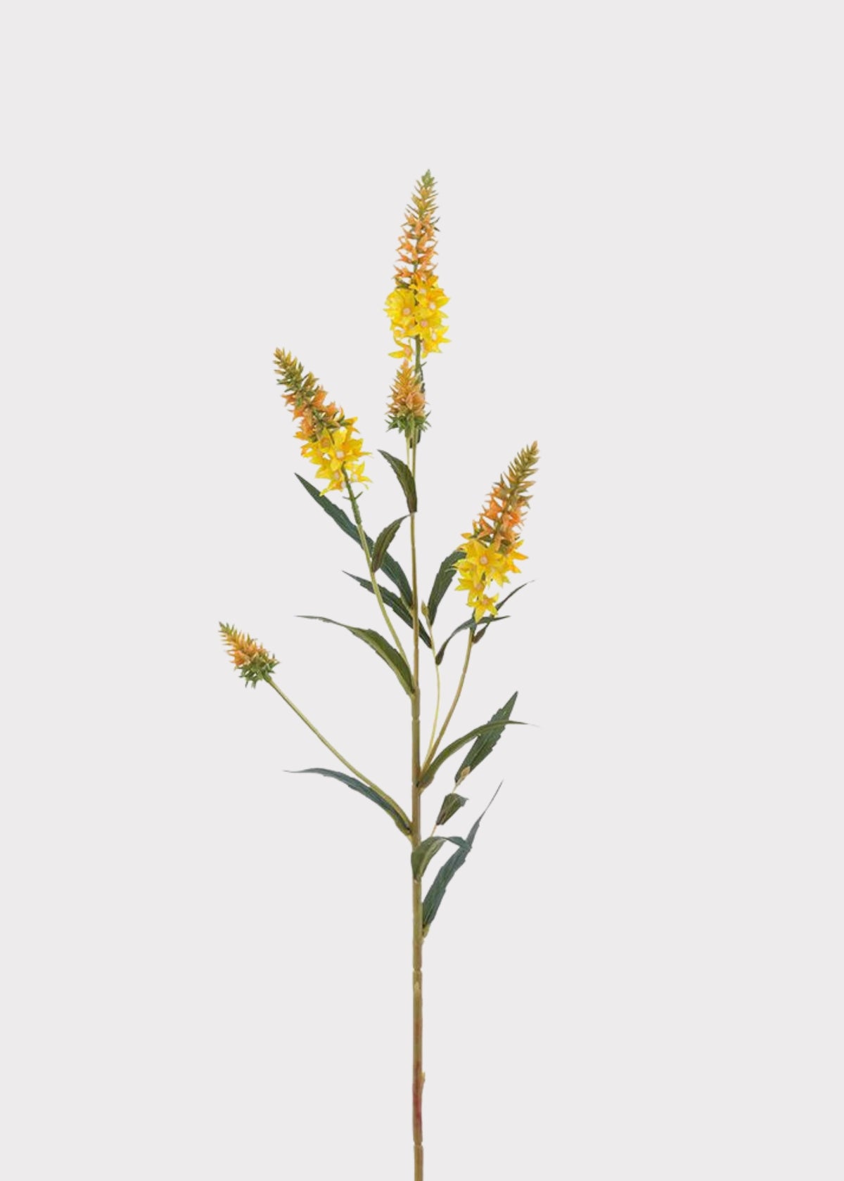 Yellow Artificial Astilbe Wildflowers Stem
