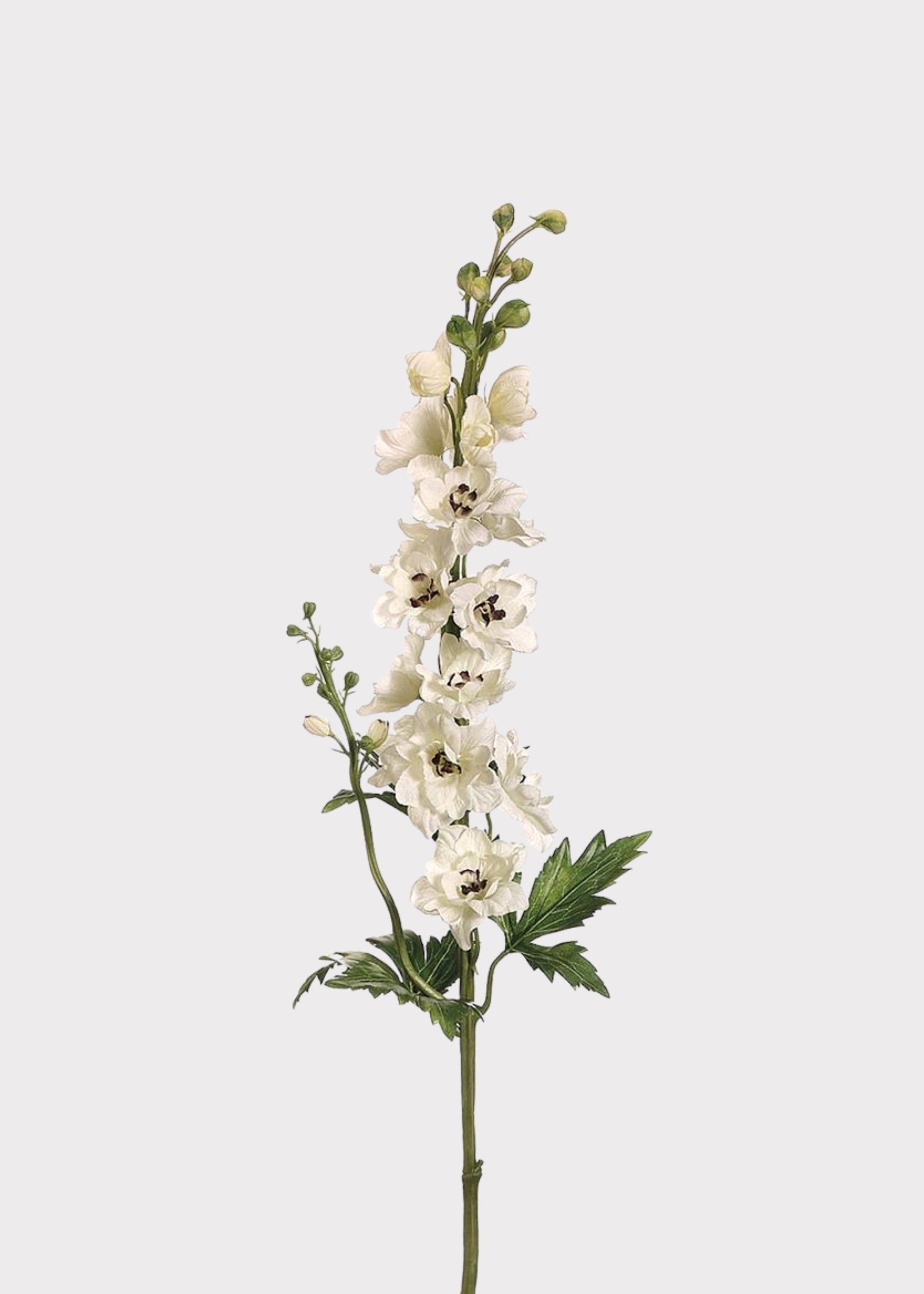 Tall Cream Artificial Delphinium 