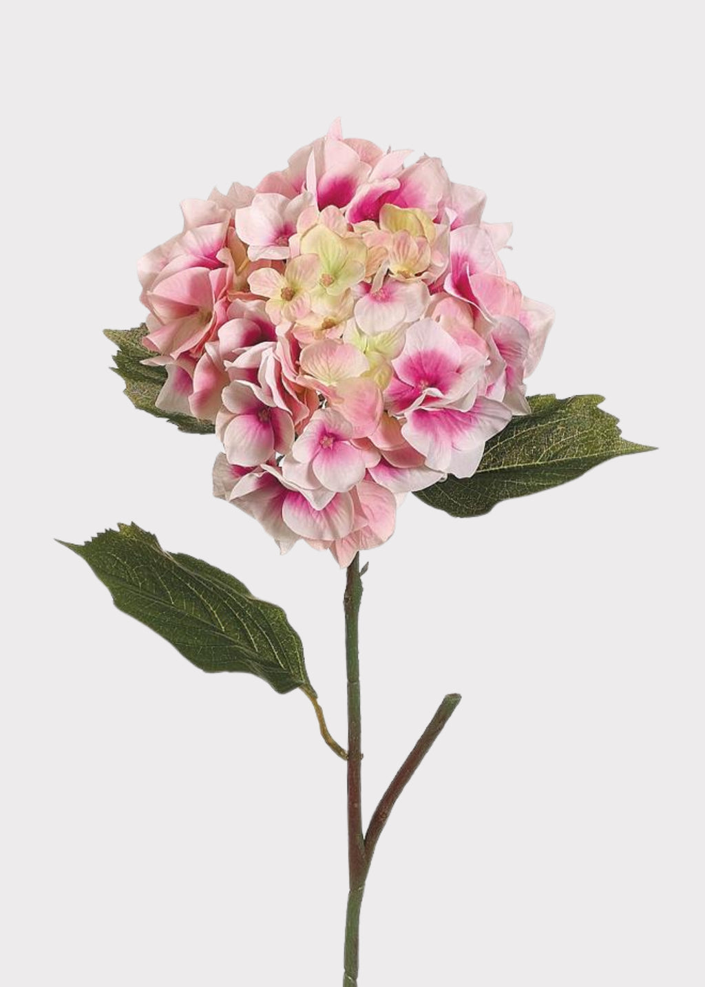 Fake Blooming Hydrangea Flower in Pink
