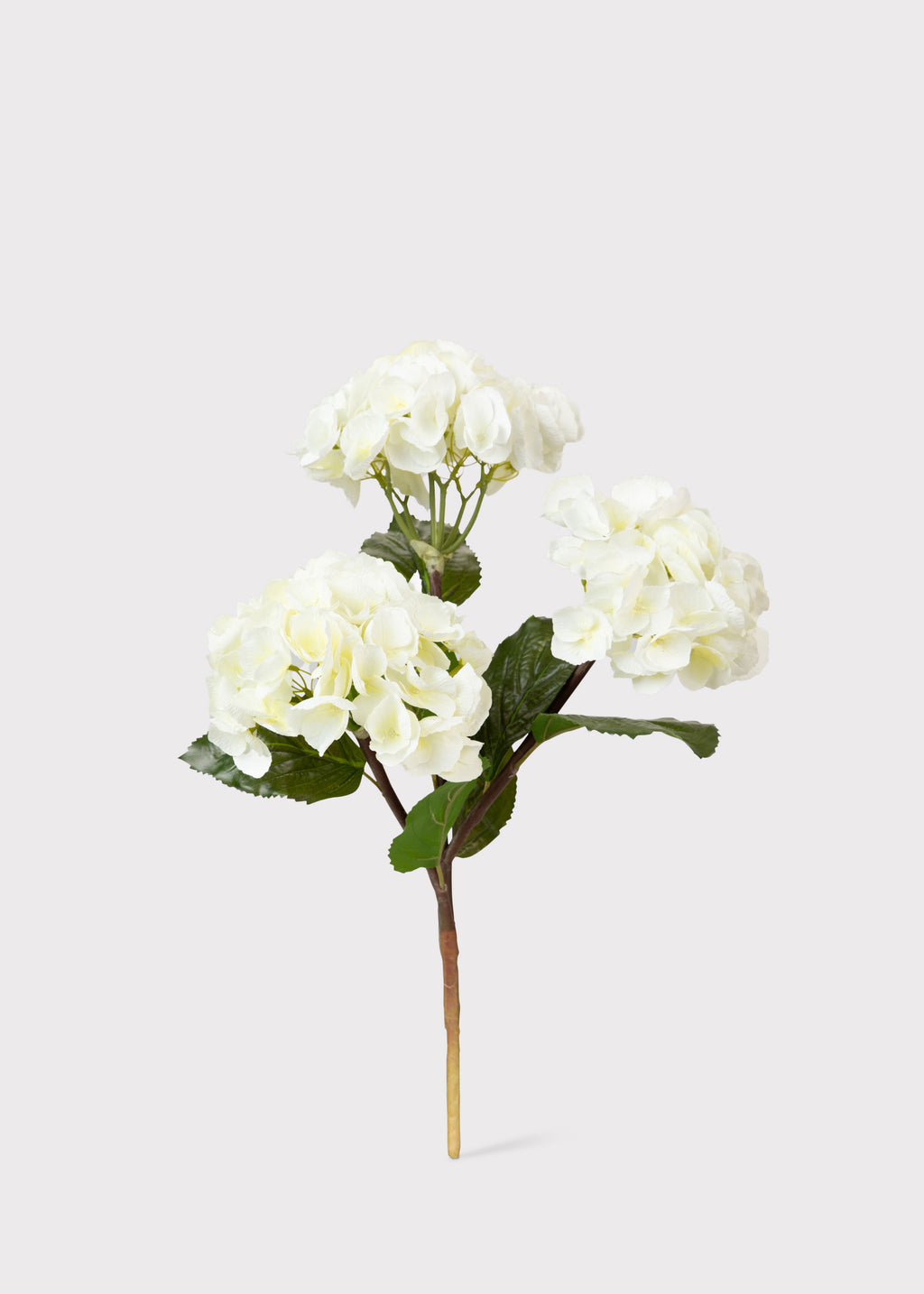 Large Artificial Hydrangea in Cream White