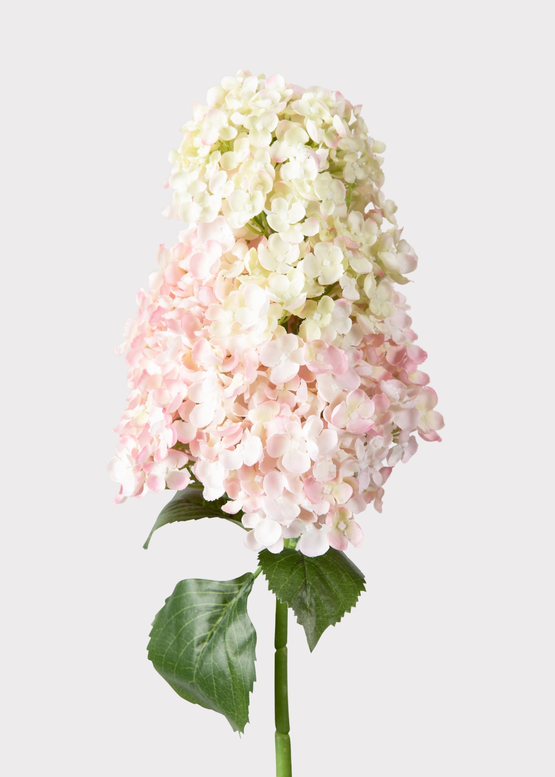 Pink and Cream Artificial Cone Hydrangea 
