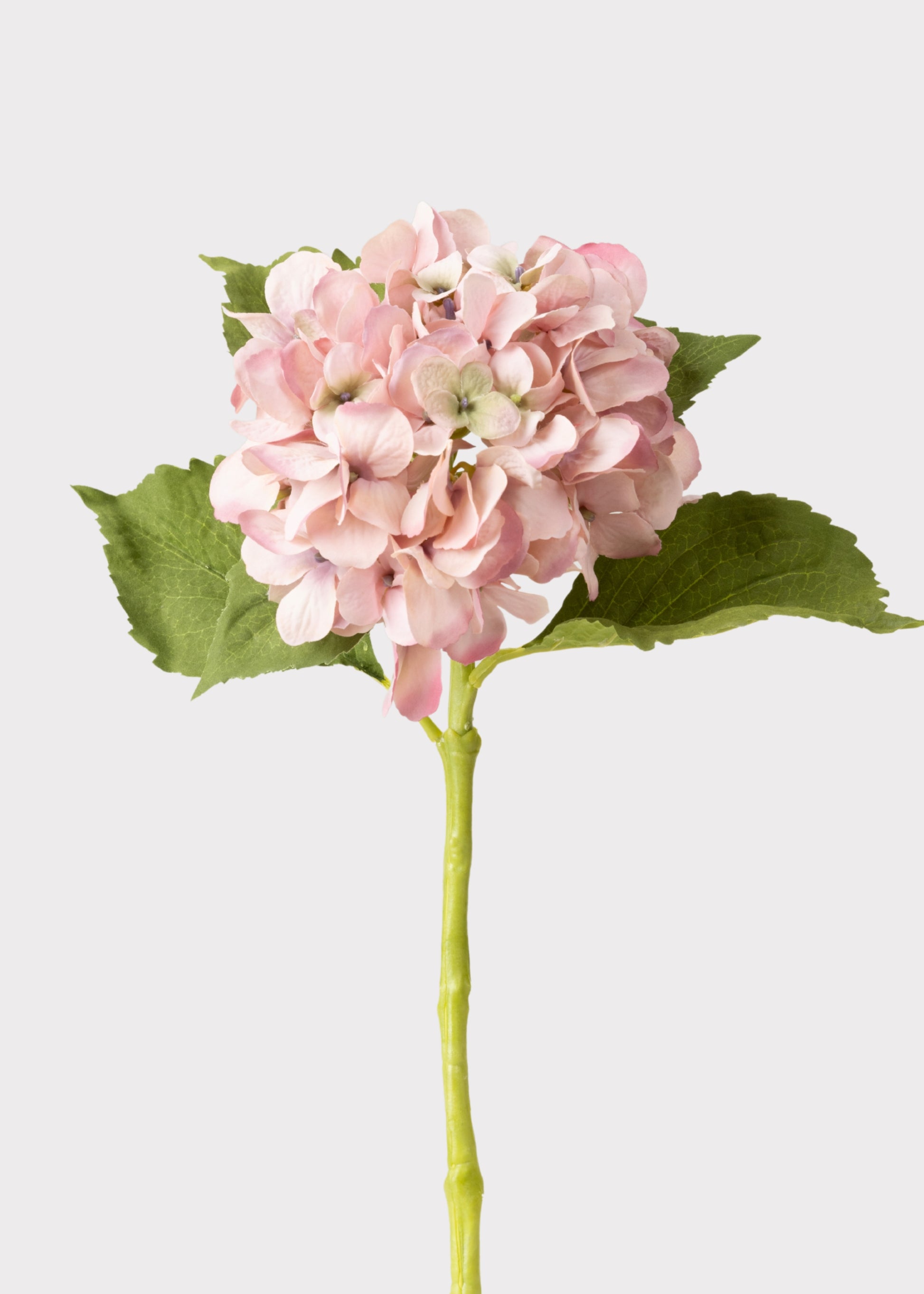 Small Hydrangea Artificial Flower in Antique Pink