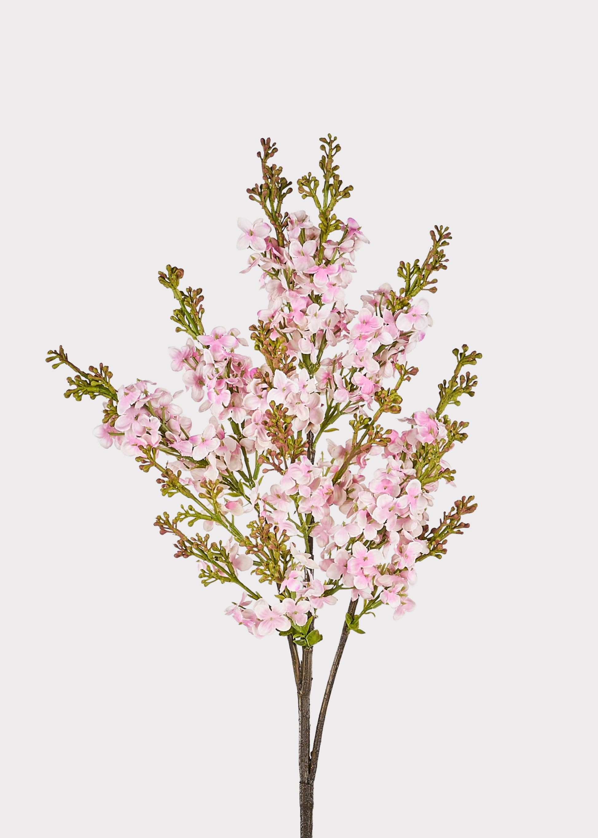 artificial lilacs in pink