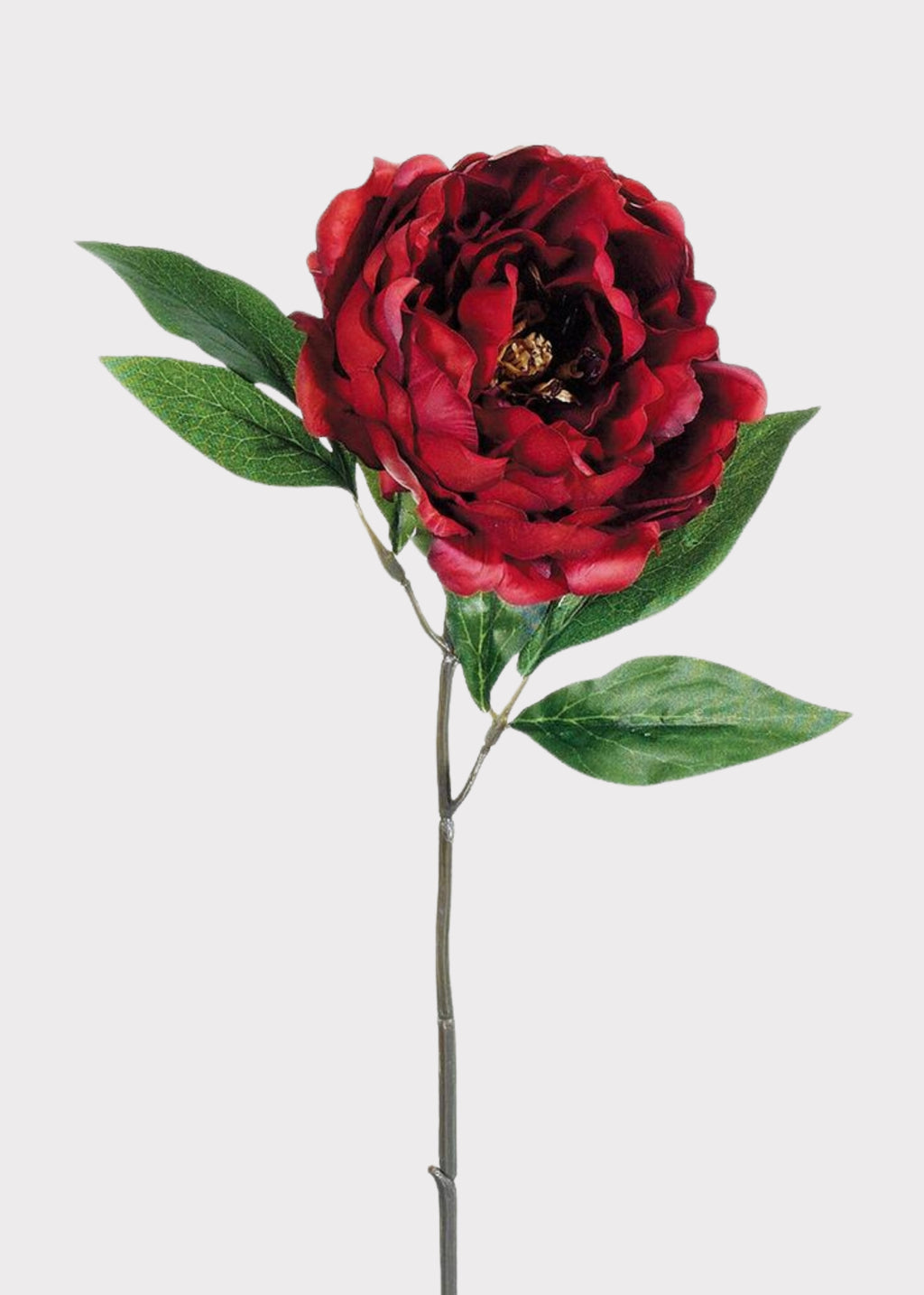 Red Burgundy Artificial Peony