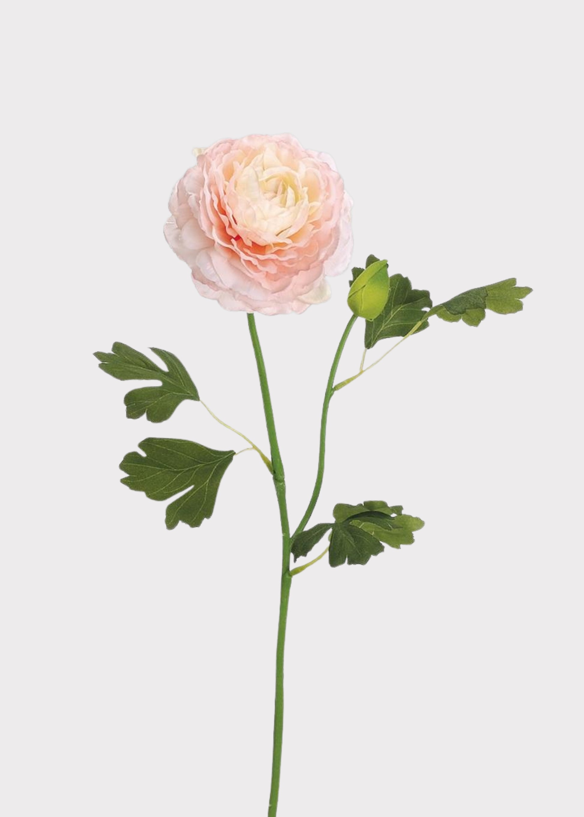Soft Pink Artificial Ranunculus Flower 