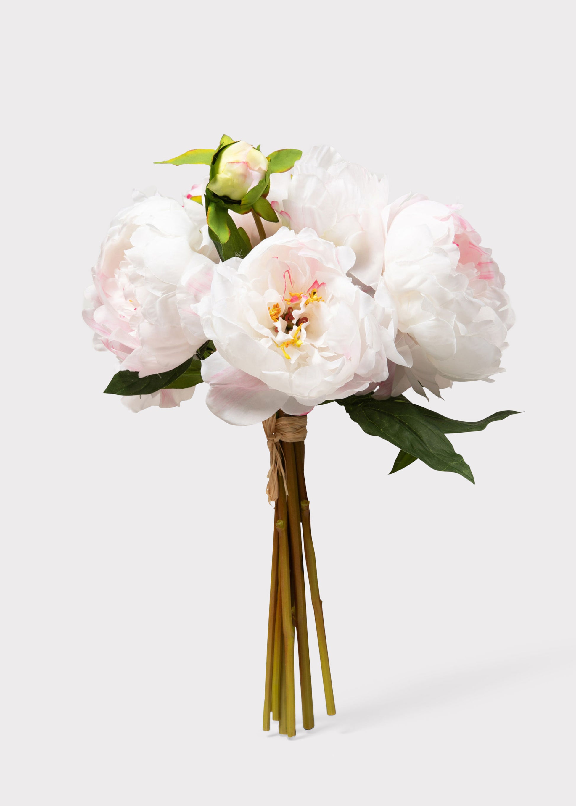 Faux Wedding Flowers Pink Peony Bouquet