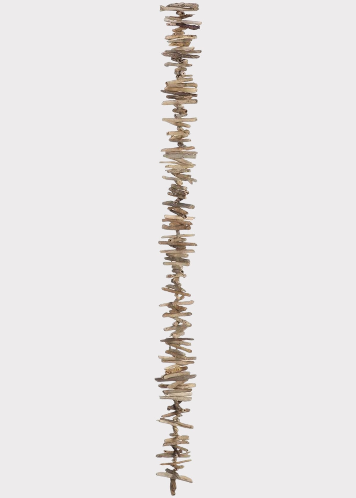 Whitewashed Natural Driftwood Garland 