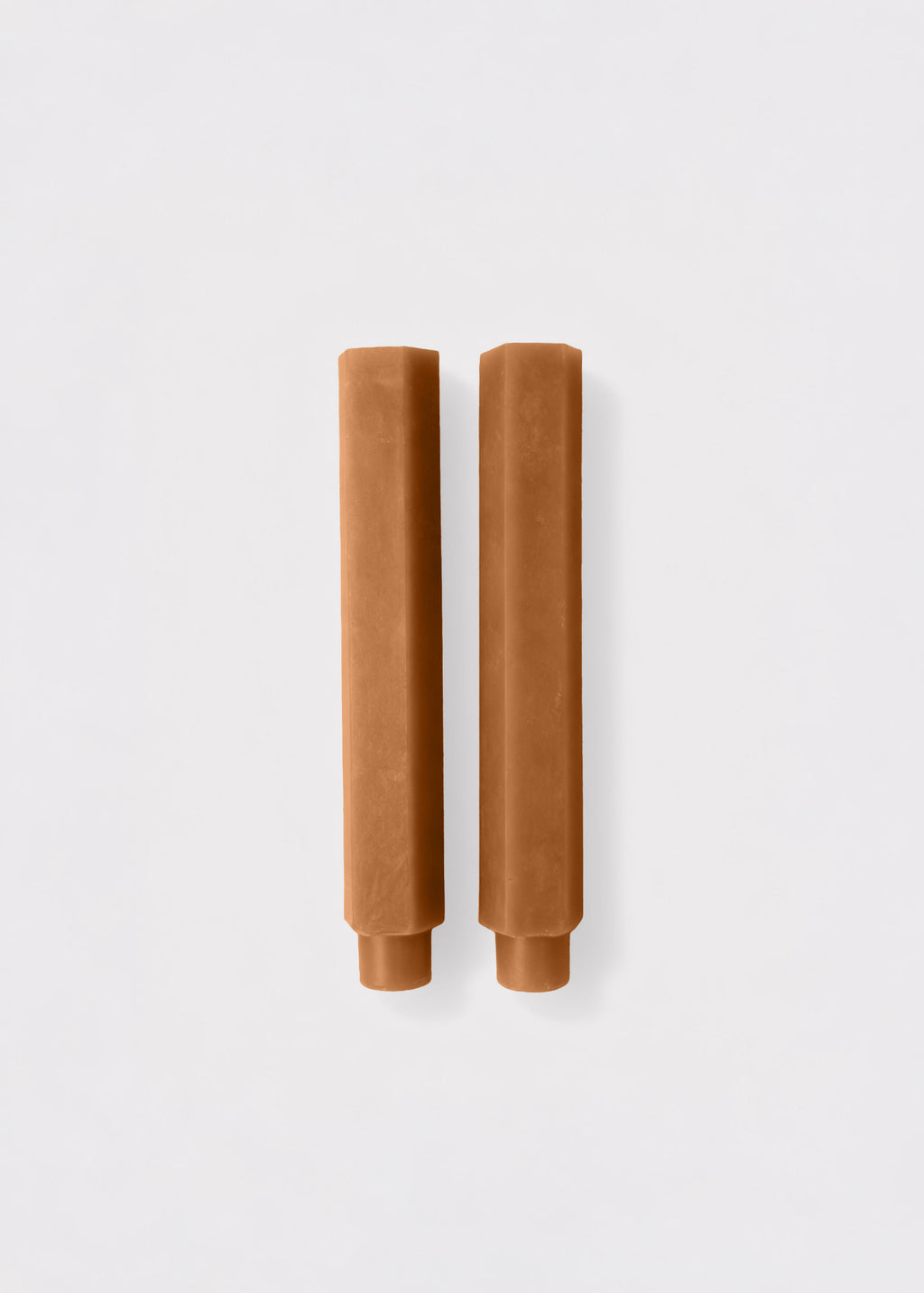 2 - 6" Tall Hexagon Taper Candles