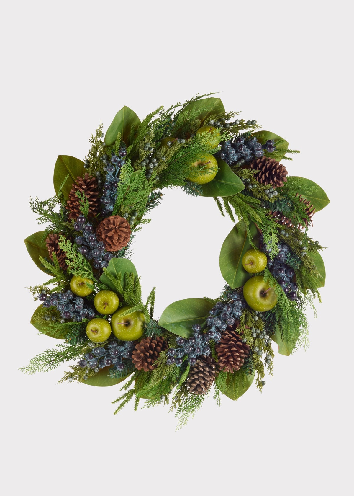 Greenery and Apple Fruit Wreath