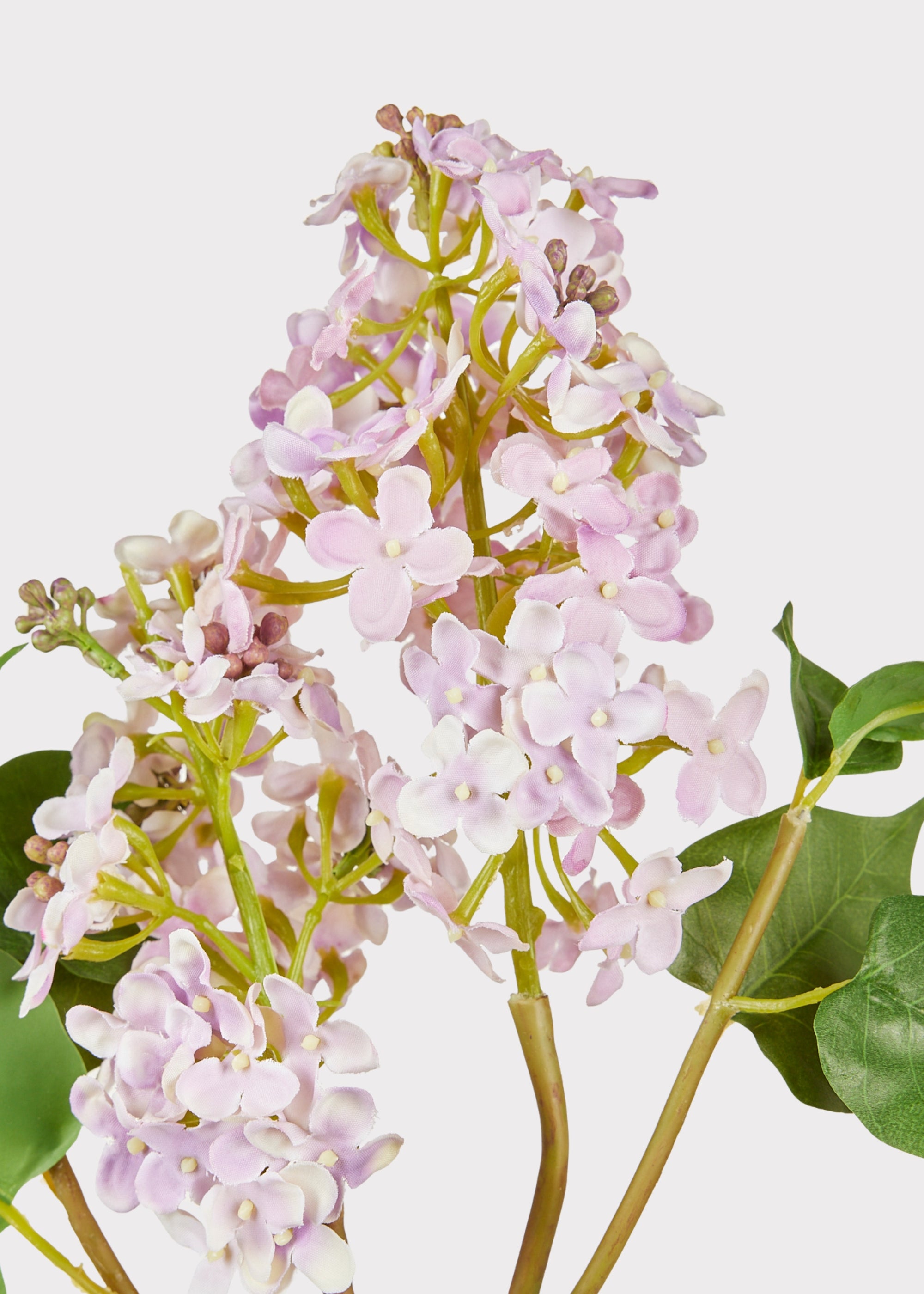 Lilac Branch in Soft Lavender | Faux Blooming Flowers at Afloral.com