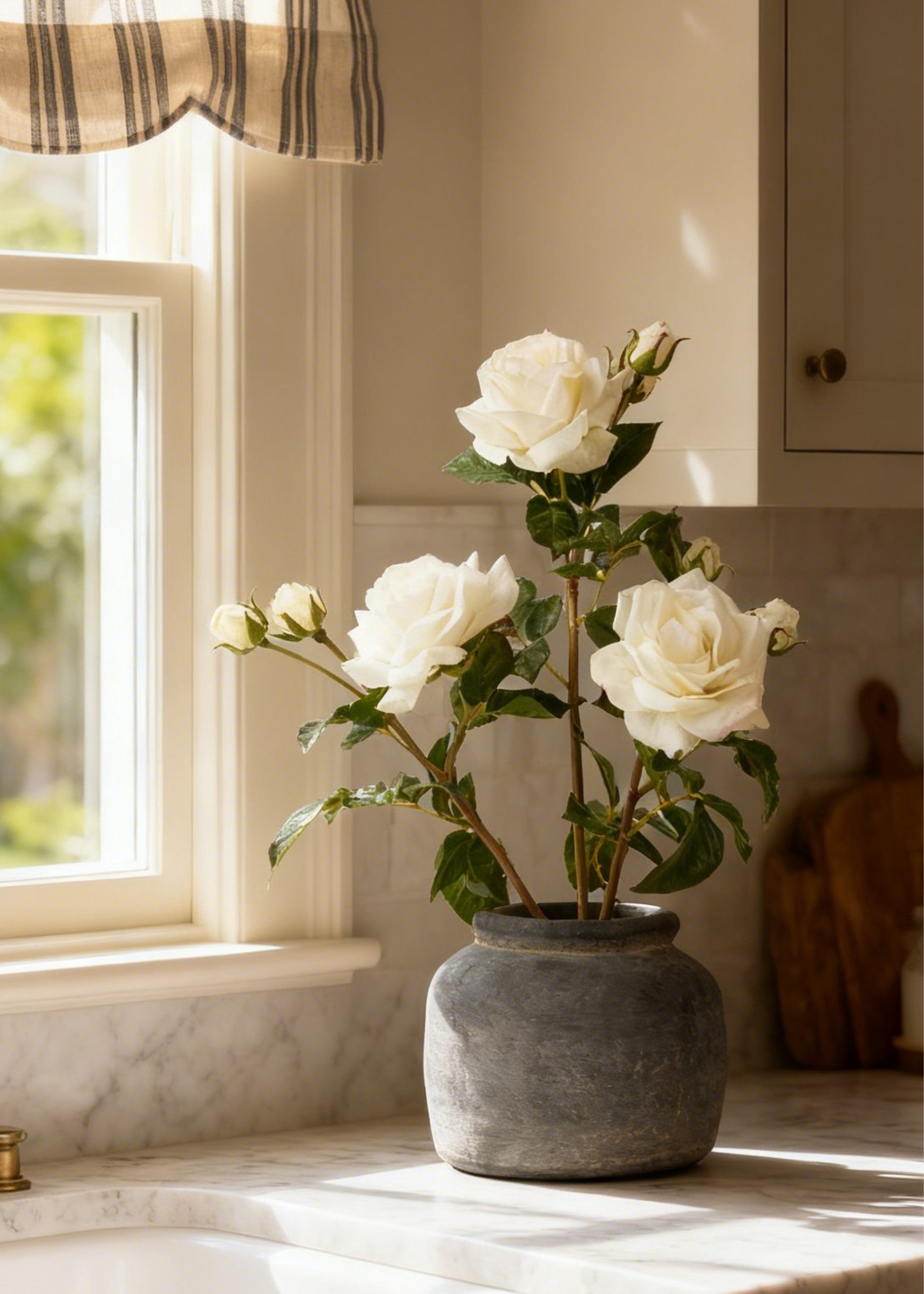 Cream Juliet Rose Arrangement