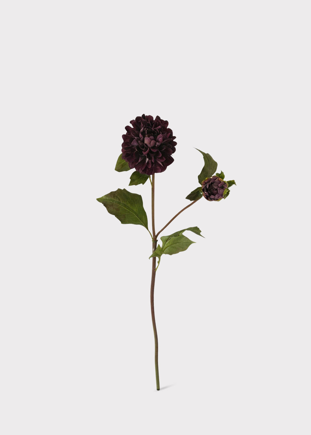 Faux Burgundy Dahlia