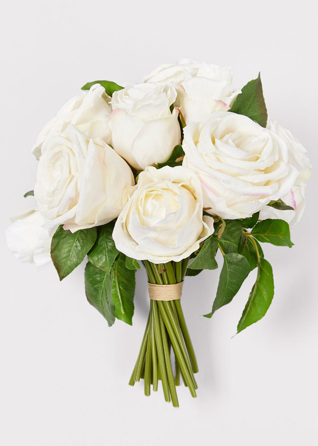 Cream White Rose Bouquet