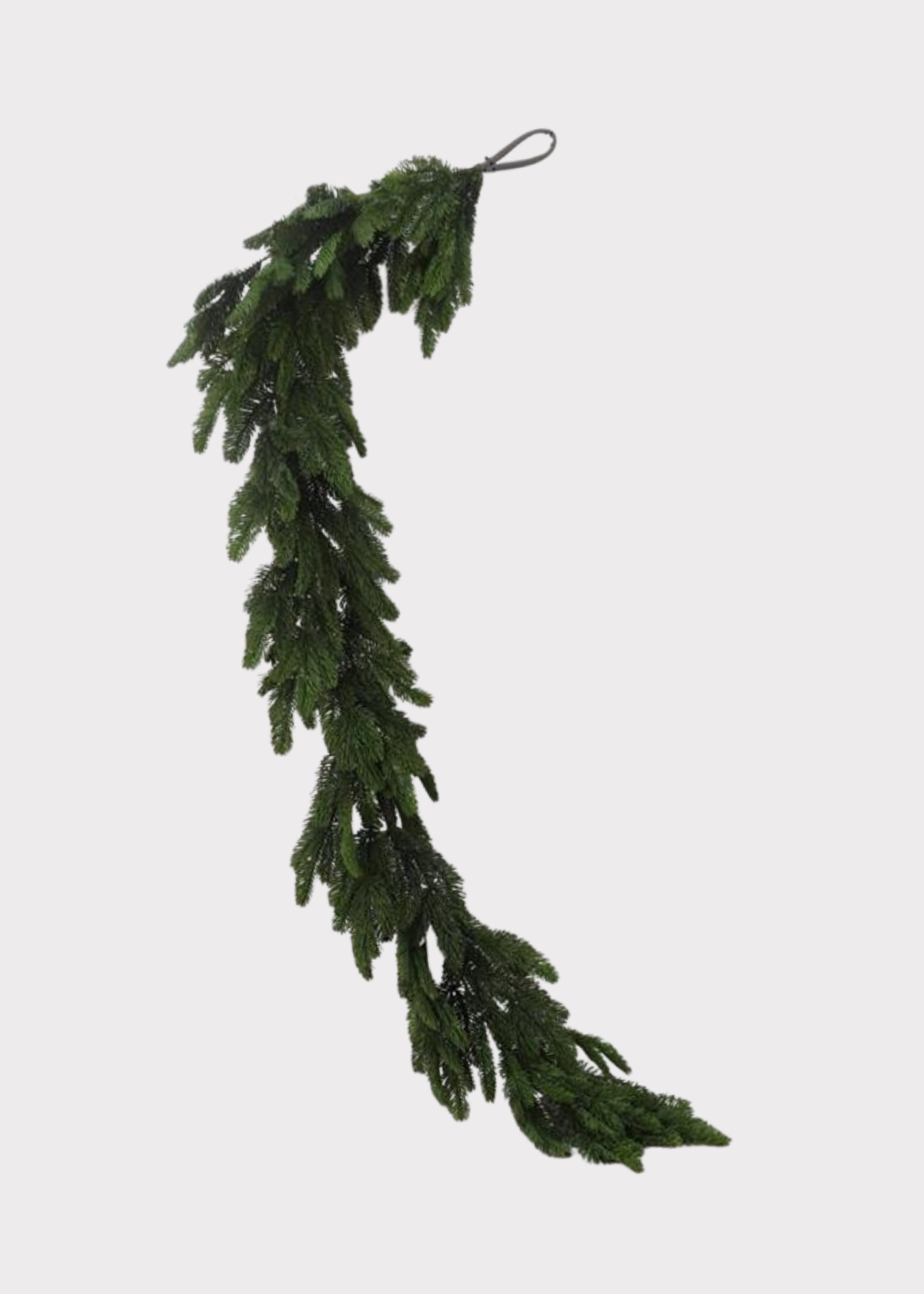 Real Touch Noble Fir Artificial Winter Greens Garland