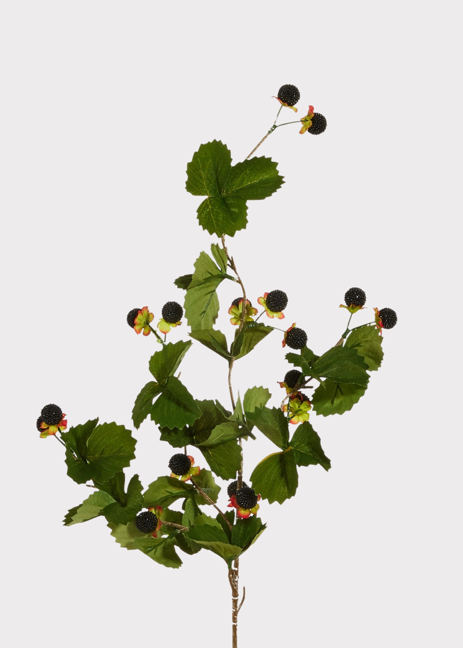 Artificial Black Raspberry Branch