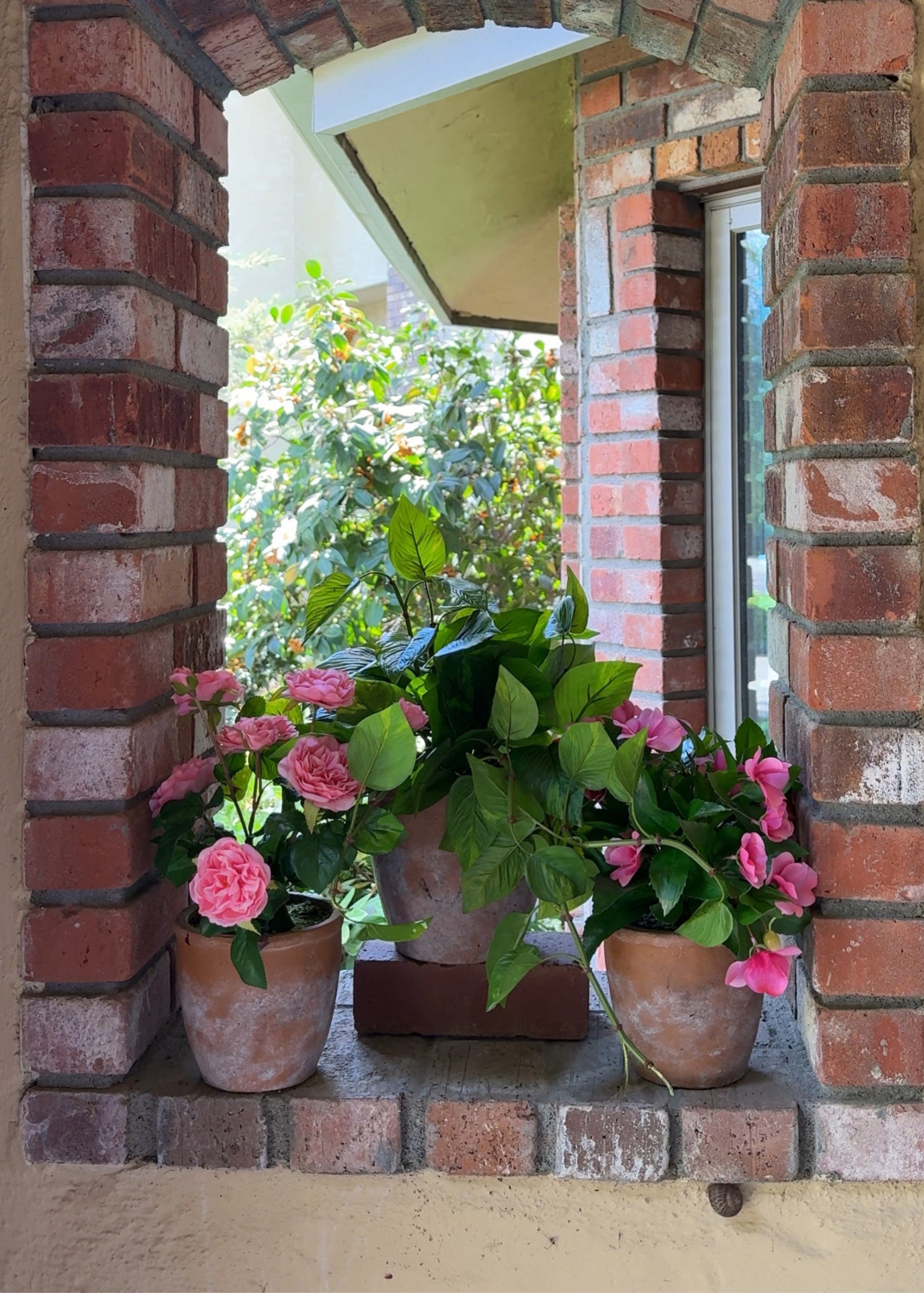 pothos flowering Outdoor UV Treated Pothos Real Touch Potted Plant