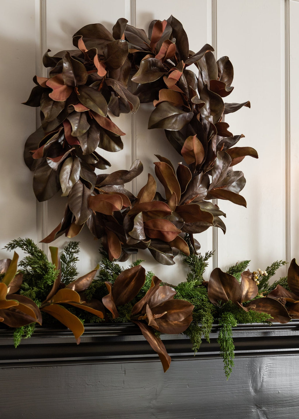 Magnolia Wreath and Holiday Garland