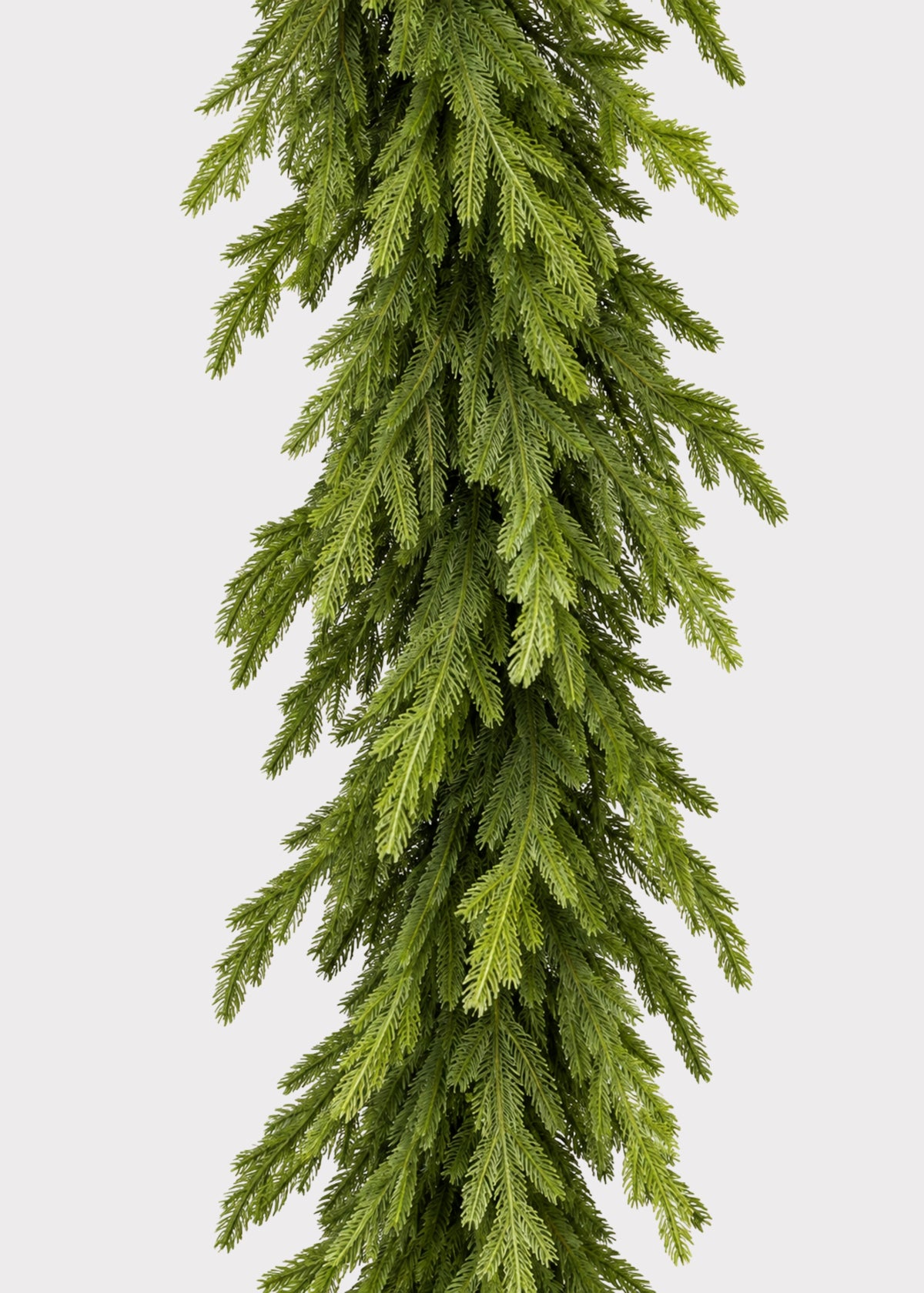 Deluxe Natural Touch Norwegian Spruce Winter Garland 