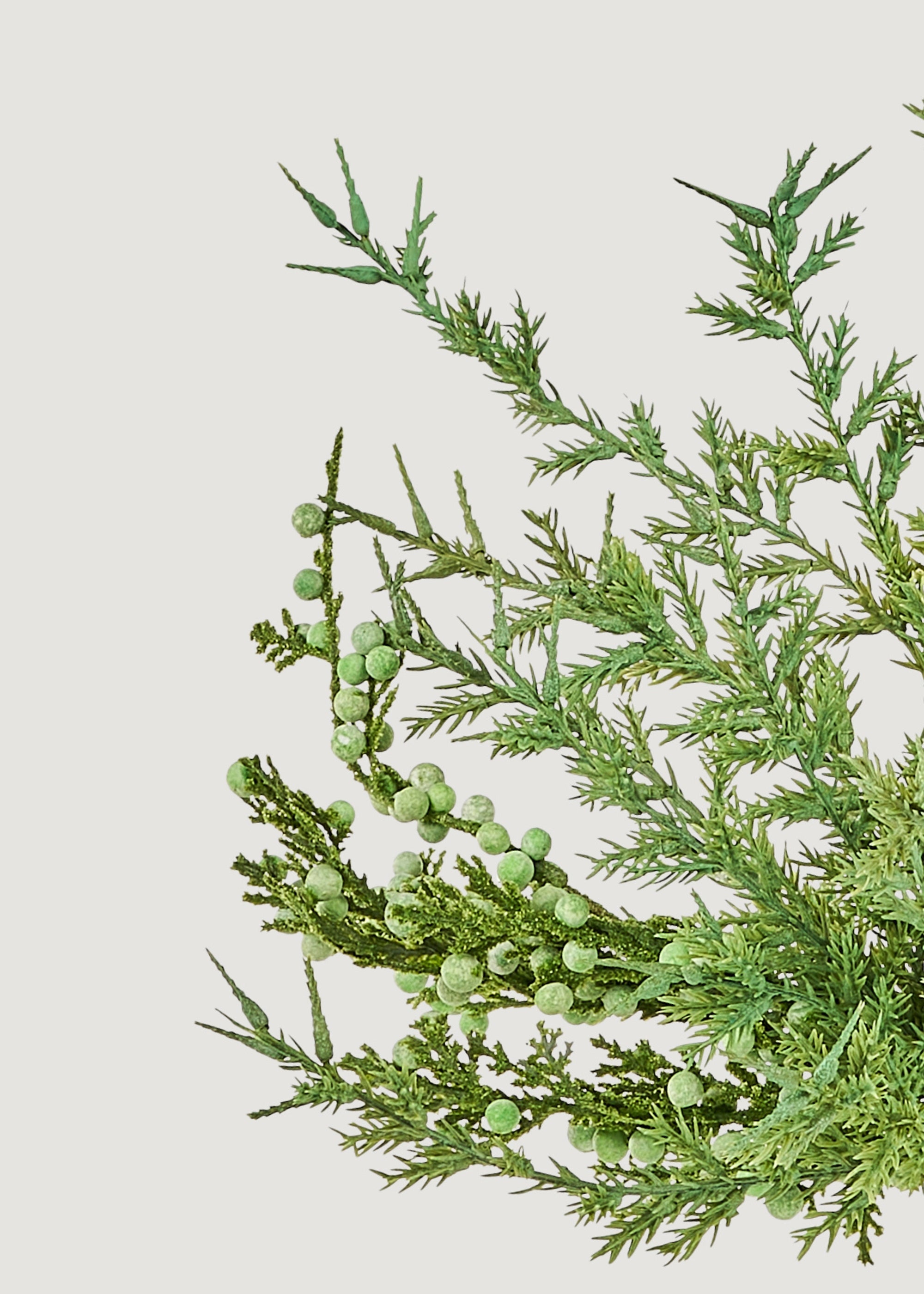 Small Fake Juniper Bush | Artificial Winter Greenery | Afloral