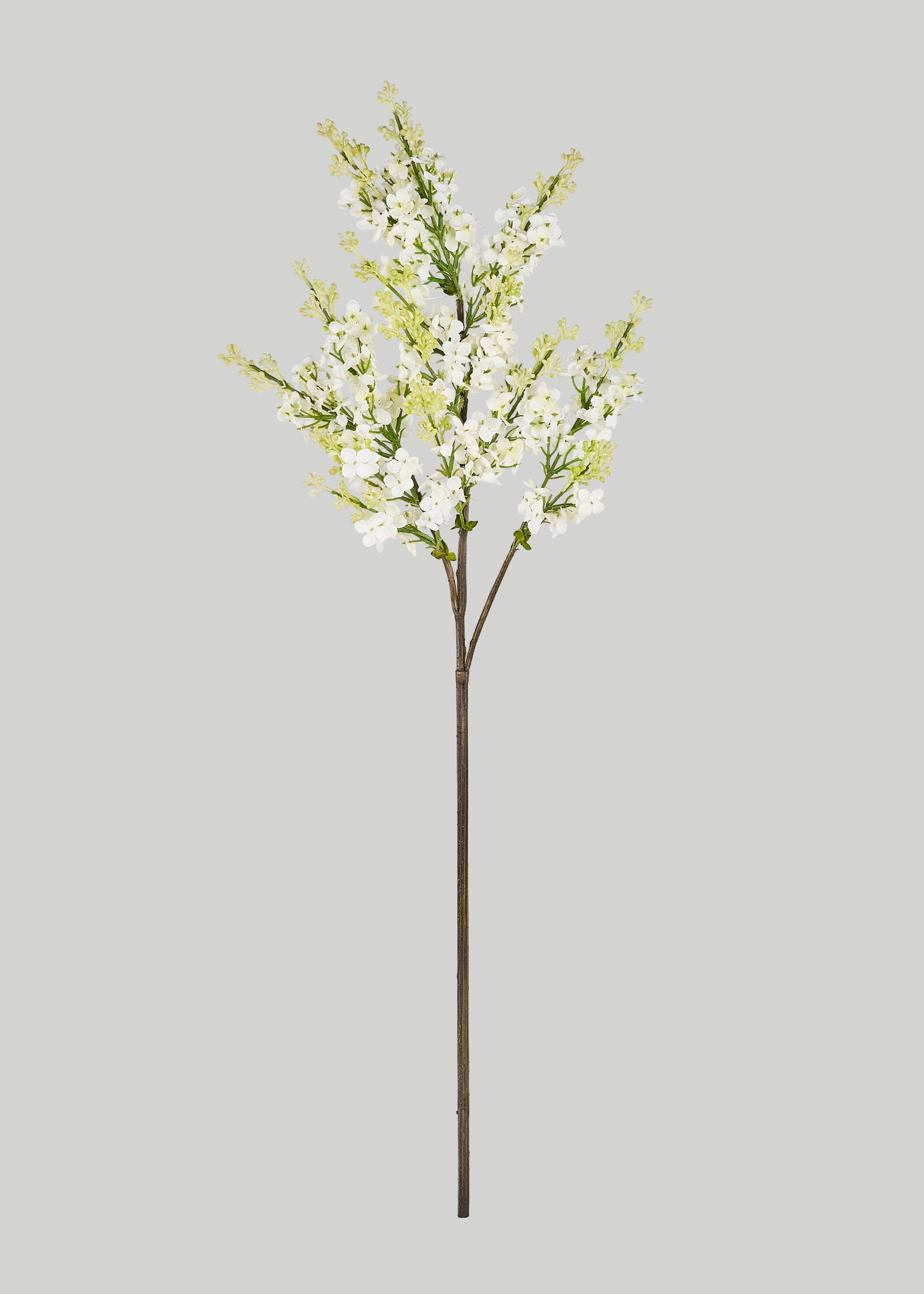 Cream Artificial Blooming Lilac Branch
