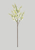 Cream Artificial Blooming Lilac Branch