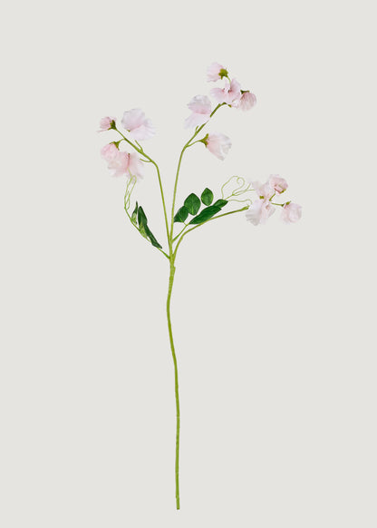 Artificial Sweet Pea Flower Stem