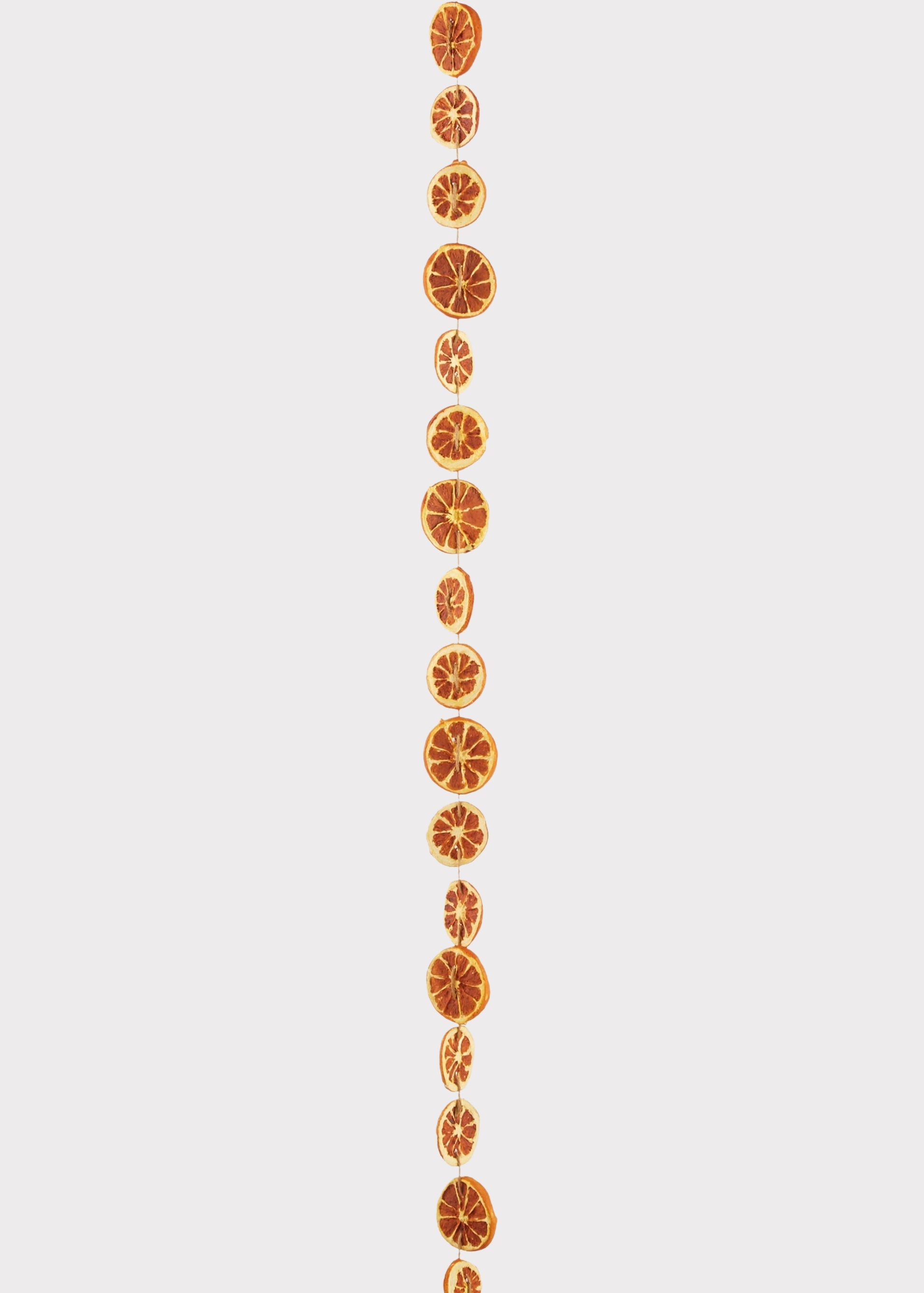 Faux Orange Slice Garland 