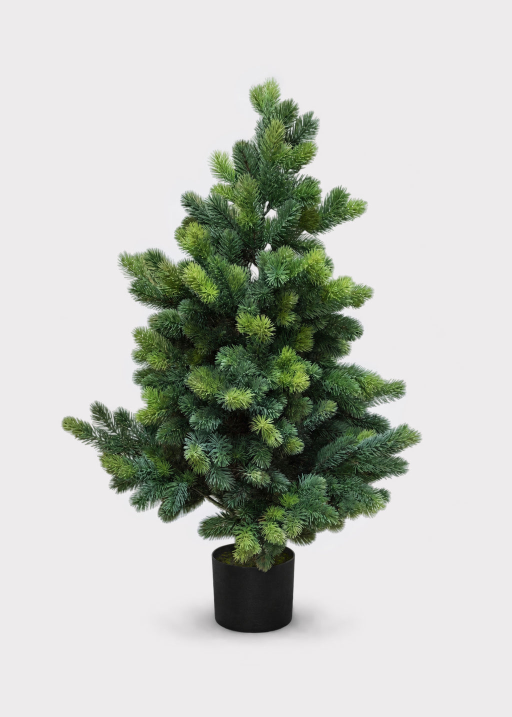 artificial princess pine potted tree