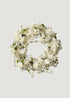 Cream Artificial Cherry Blossom Flower Wreath
