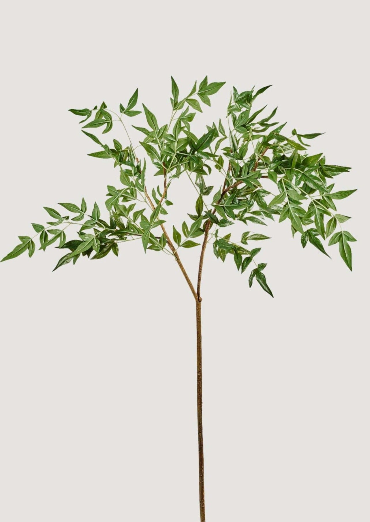 Afloral Exclusive Faux Branches Green Nandina Leaves