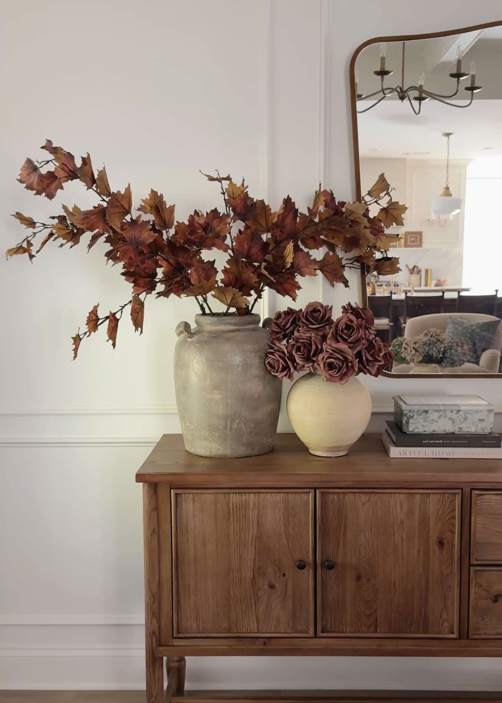 Fall Maple Leaf Arrangement