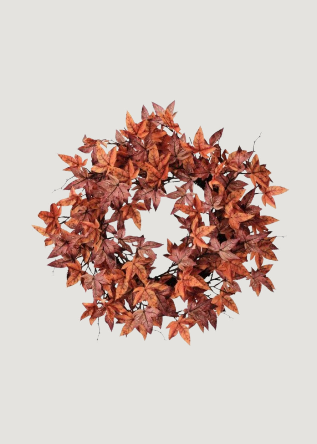Artificial Maple Leaf Wreath