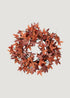 Artificial Maple Leaf Wreath