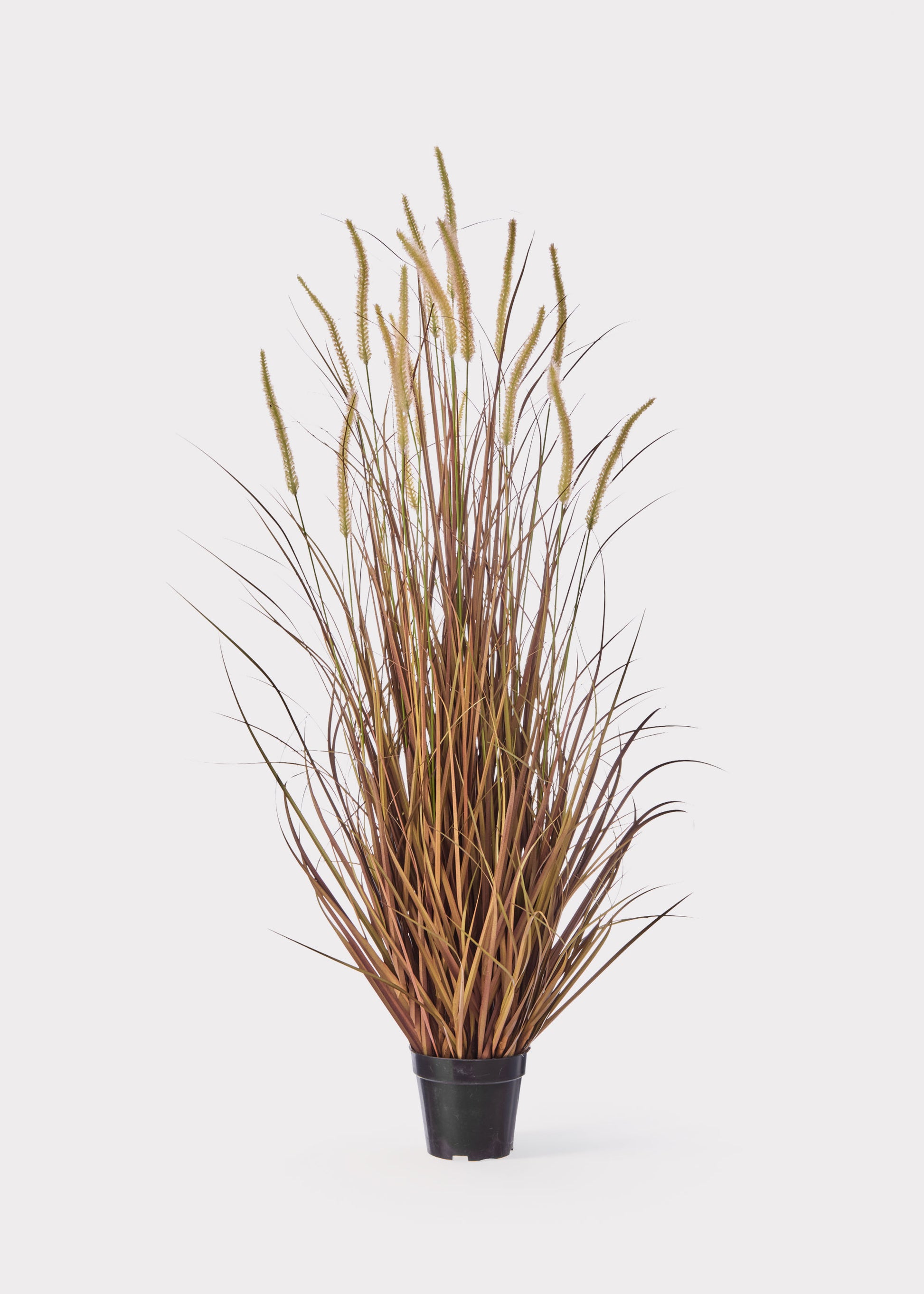  Fake Autumn Brown Grass Potted Plant 