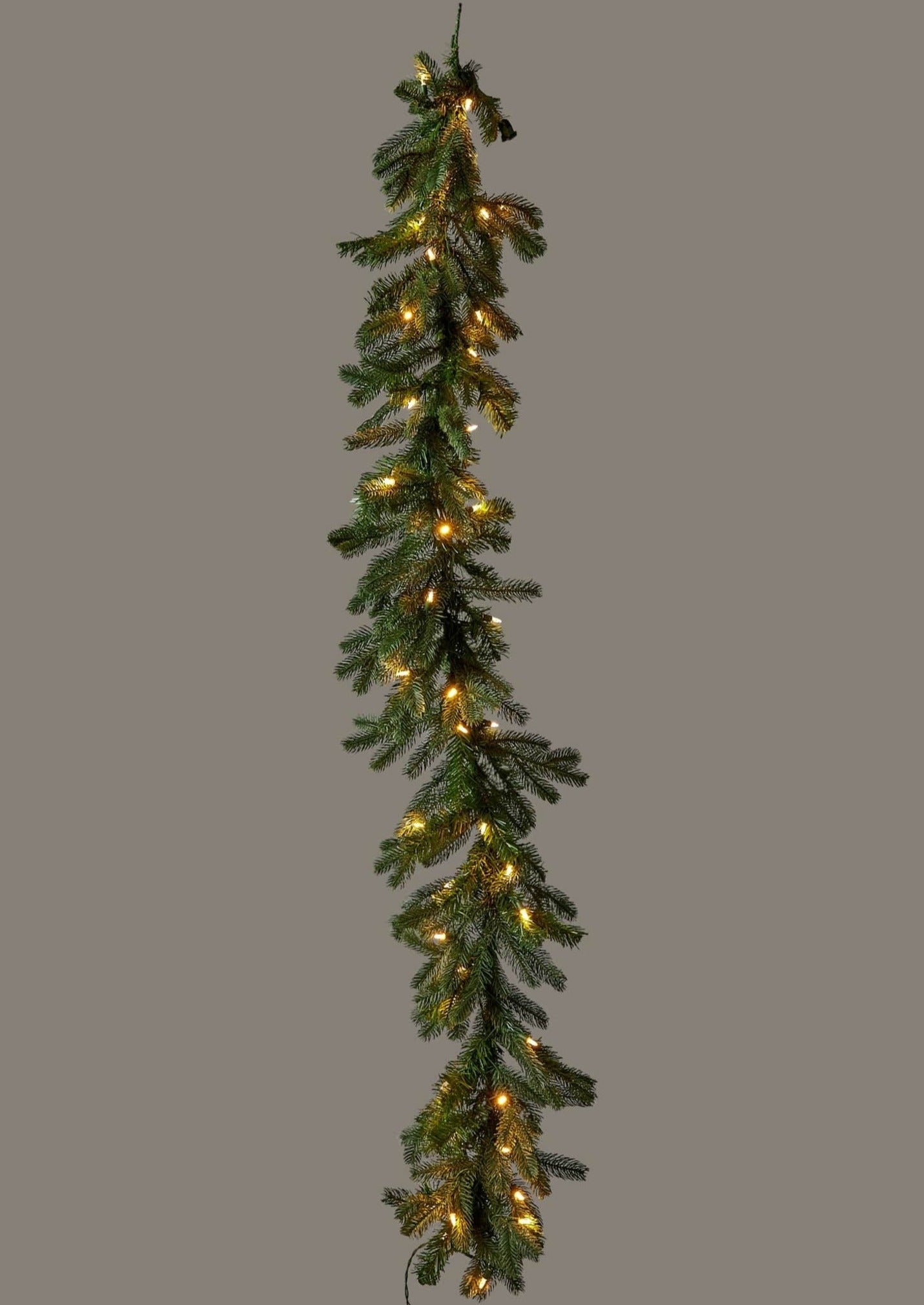 Artificial Spruce Garland with LED Lights at Afloral