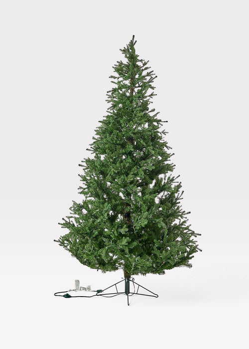 christmas trees with rubber branches 7.5' LED Baby Noble Tree
