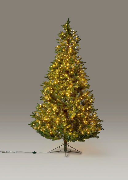 Afloral Pre-Lit Artificial Christmas Tree with LED Lights