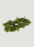 Real Touch Norfolk Pine 3-Pillar Centerpiece