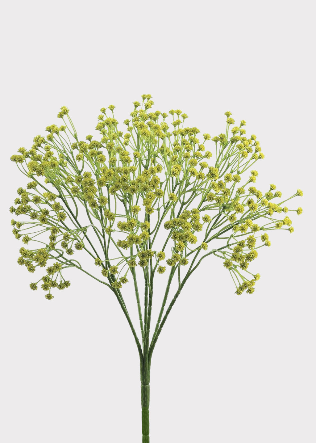 Green Artificial Baby's Breath Flower Bush 