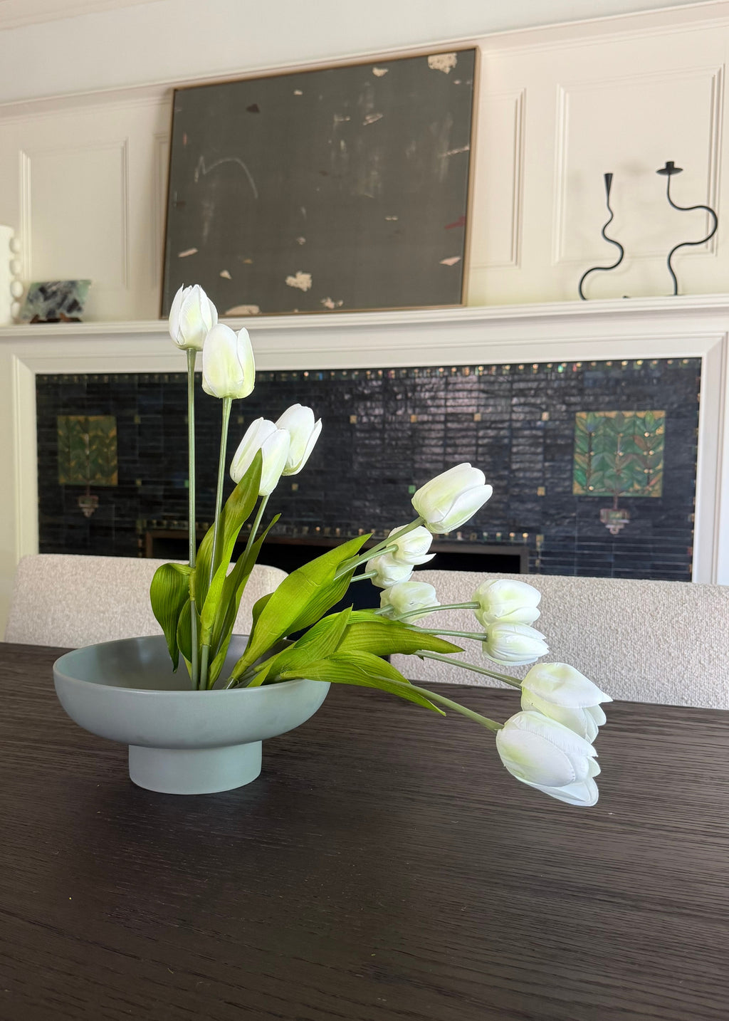 Artificial Tulip Ikebana