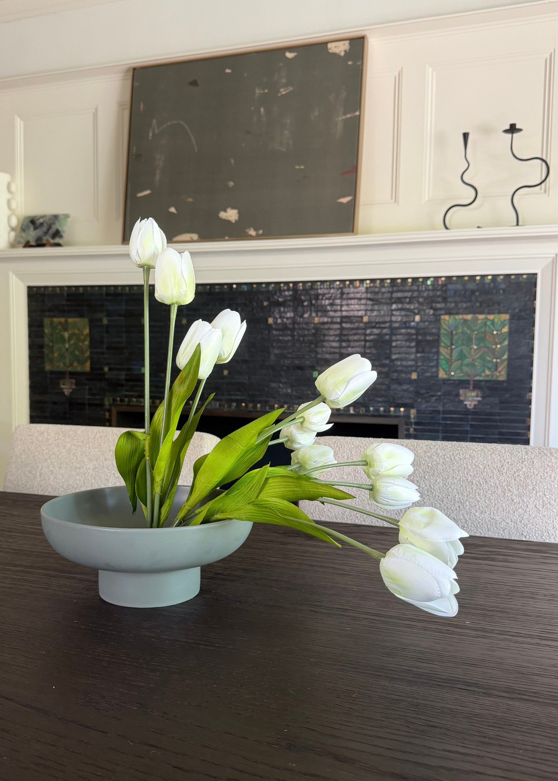 Artificial Tulip Ikebana