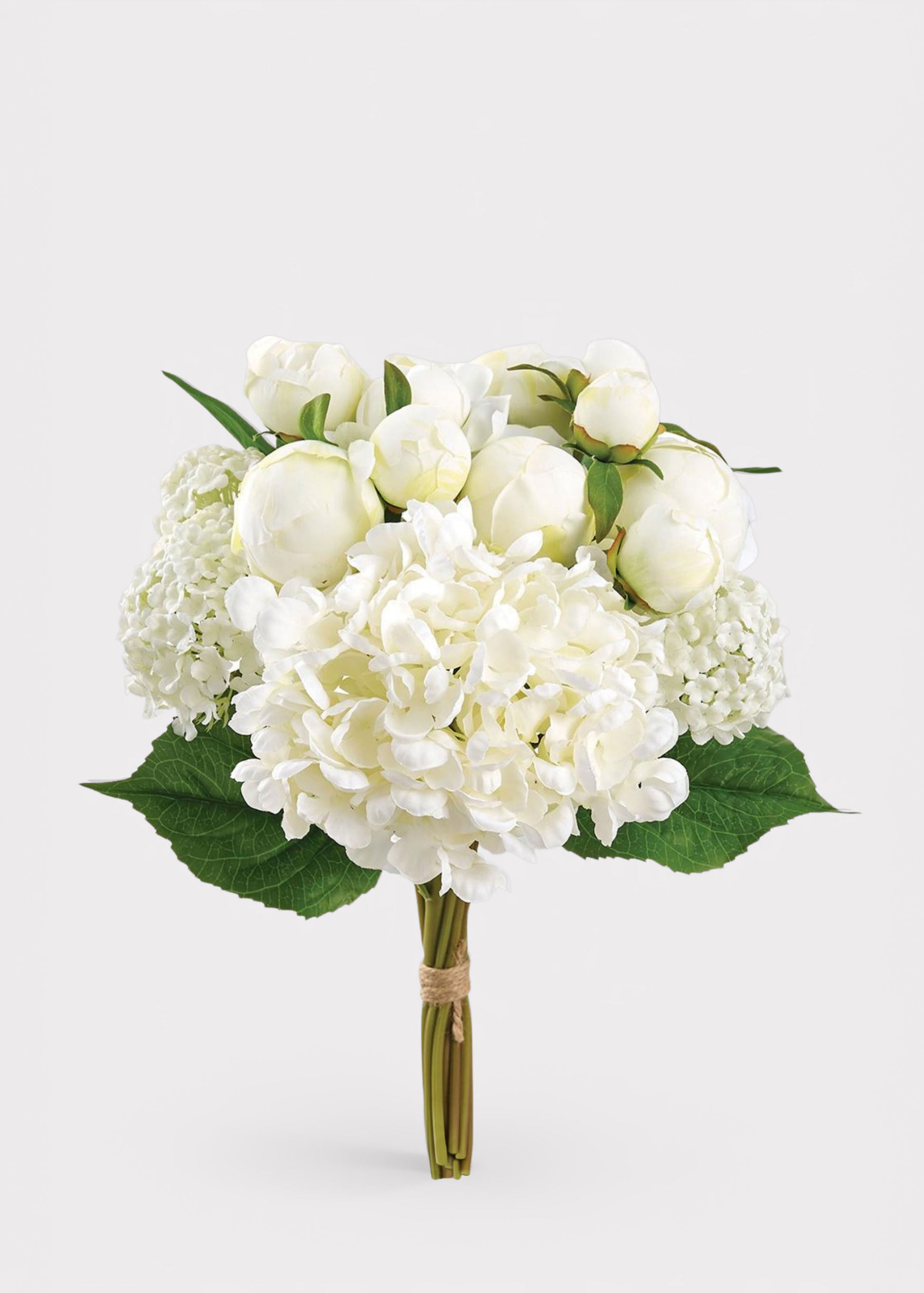 Hydrangea Snowball and Ranunculus Flower Bouquet