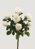 Artificial White Rose Bush