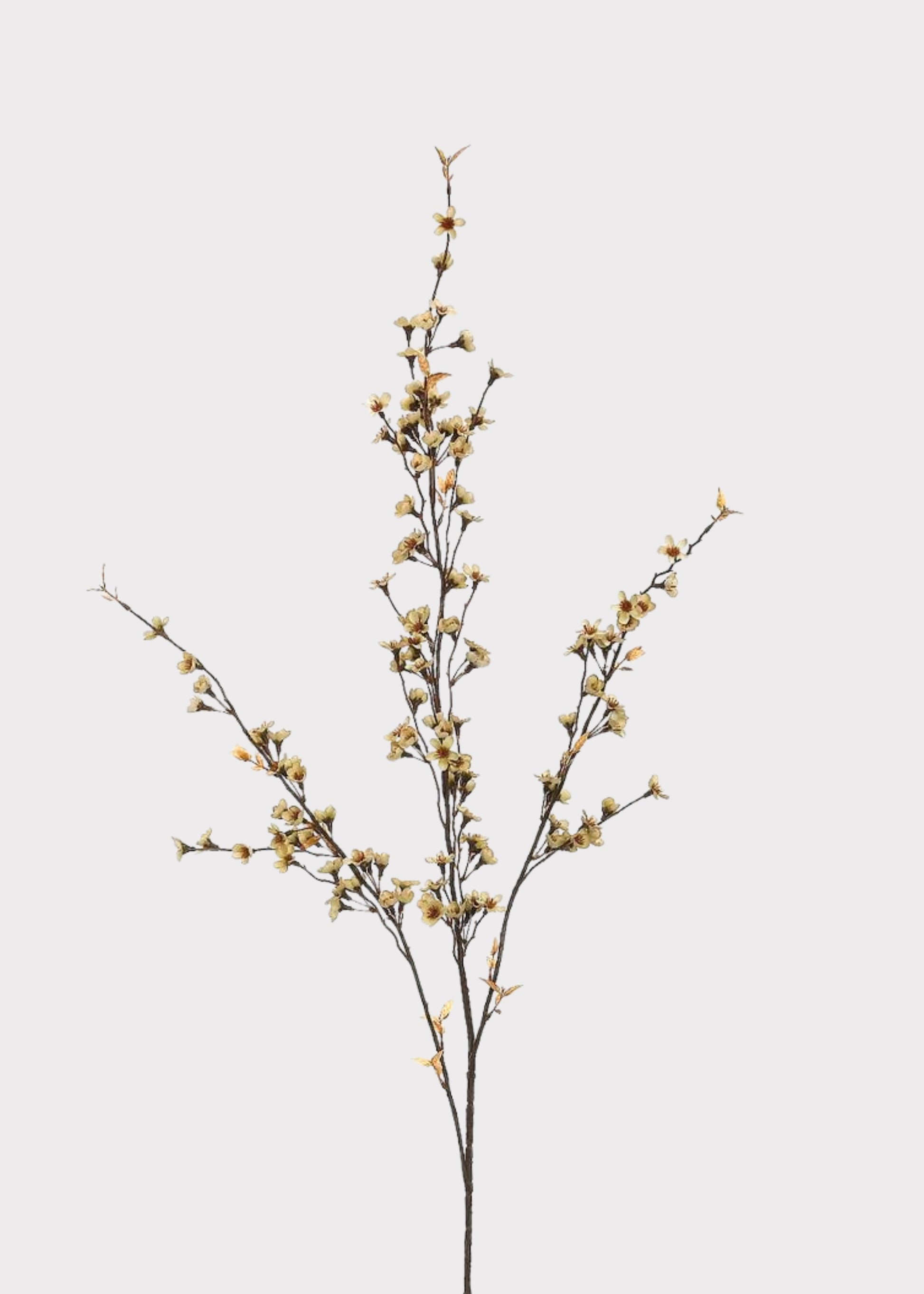 Ivory Fake Fall Blossom Flower Branch
