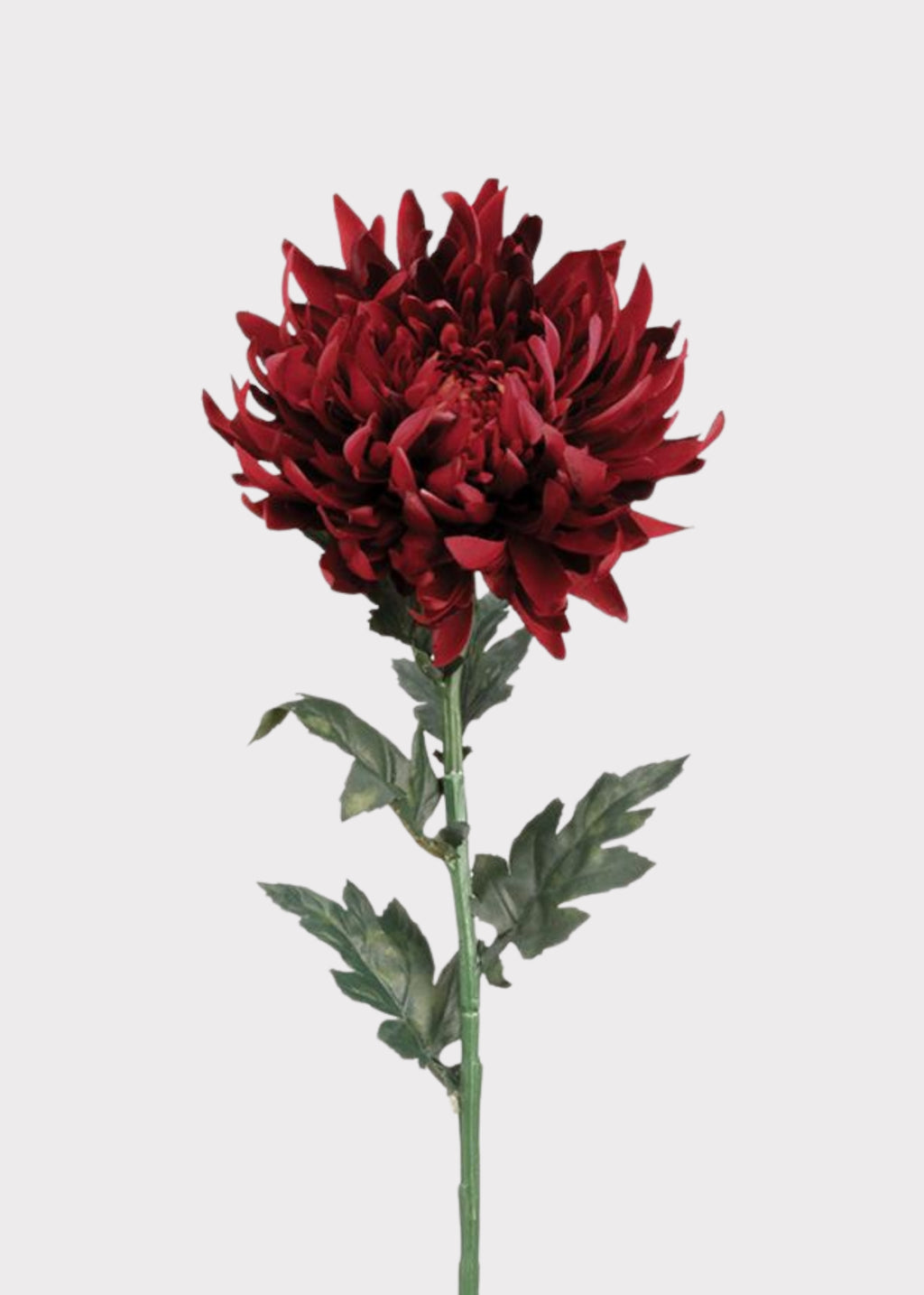 Burgundy Artificial Chrysanthemum Flower