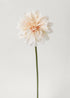 Blush Peach Dahlia Silk Flower 