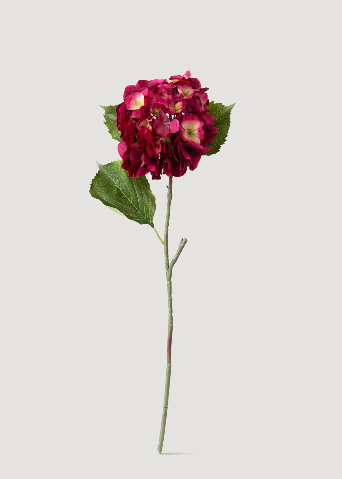 Fake Blooming Hydrangea in Deep Pink 