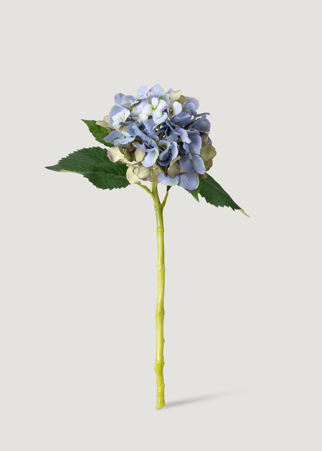 Vintage Blue and Green Artificial Hydrangea