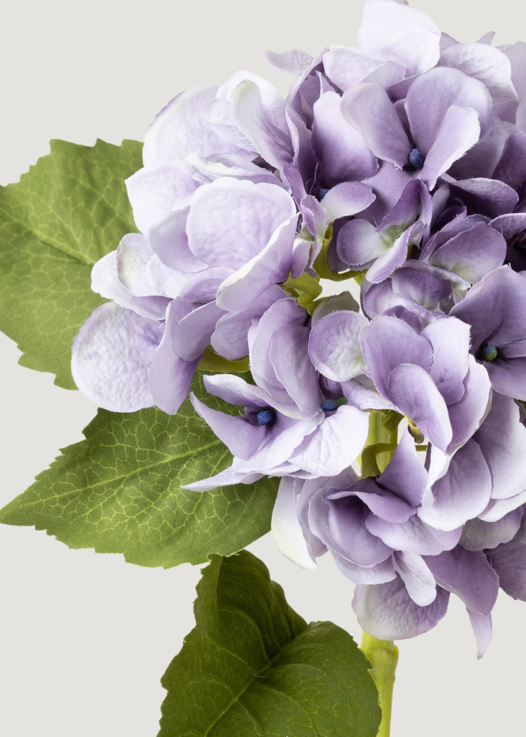 Close-up of Faux Lavender Hydrangea