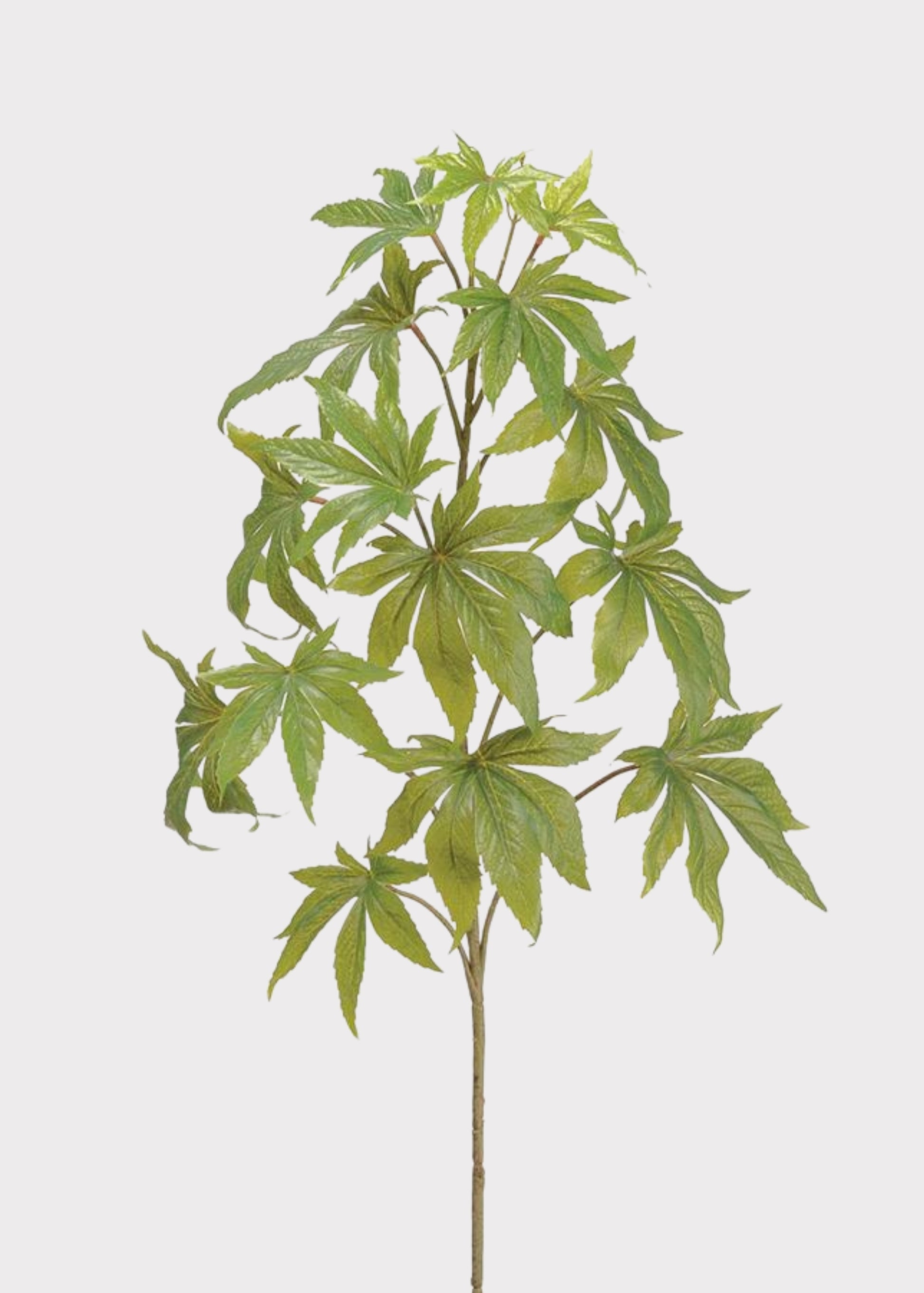 Artificial Marijuana Cannabis Leaf Branch